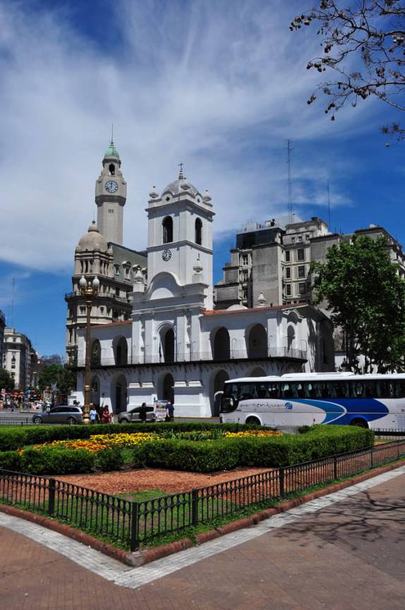 Prédio do Cabildo, na Plaza de Mayo, em Buenos Aires, capital da Argentina